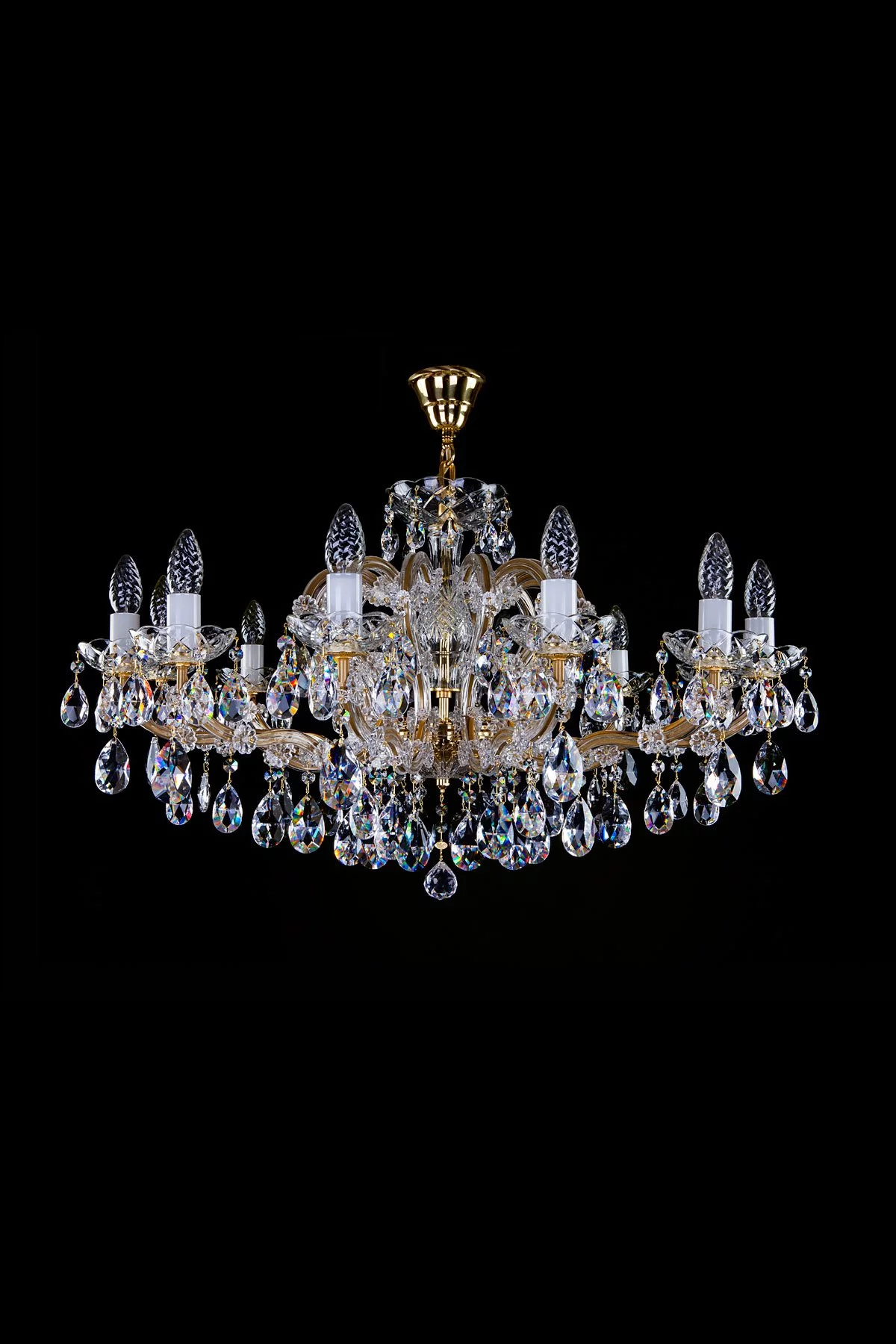   
                        
                        Кришталева люстра ARTGLASS (Чехія) 22777    
                         У стилі Класика.  
                        Тип джерела світла: світлодіодна лампа, змінна.                         Форма: Коло.                         Кольори плафонів і підвісок: Прозорий.                         Матеріал: Кришталь.                          фото 1