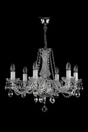   
                        
                        Кришталева люстра ARTGLASS (Чехія) 22853    
                         У стилі Класика.  
                        Тип джерела світла: світлодіодна лампа, змінна.                         Форма: Коло.                         Кольори плафонів і підвісок: Прозорий.                         Матеріал: Кришталь.                          фото 1