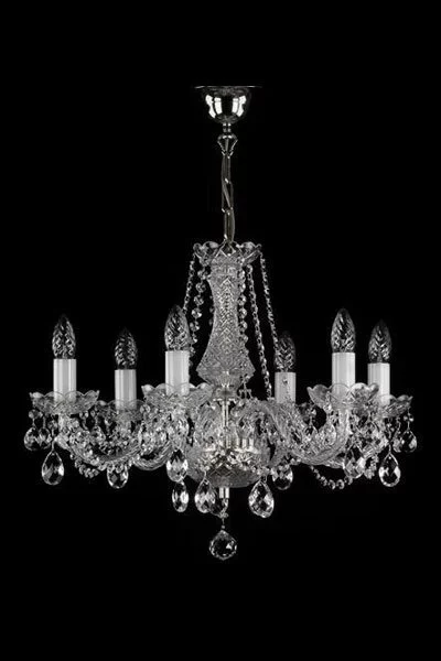  
                        
                        Кришталева люстра ARTGLASS (Чехія) 22853    
                         У стилі Класика.  
                        Тип джерела світла: світлодіодна лампа, змінна.                         Форма: Коло.                         Кольори плафонів і підвісок: Прозорий.                         Матеріал: Кришталь.                          фото 1