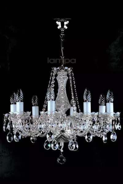   
                        
                        Кришталева люстра ARTGLASS (Чехія) 22857    
                         У стилі Класика.  
                        Тип джерела світла: світлодіодна лампа, змінна.                         Форма: Коло.                         Кольори плафонів і підвісок: Прозорий.                         Матеріал: Кришталь.                          фото 1