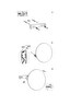   
                        Світильник настінний IDEAL LUX (Італія) 22884    
                         у стилі скандинавський.  
                        Тип джерела світла: вбудовані світлодіоди led.                         Форма: коло.                                                                          фото 2