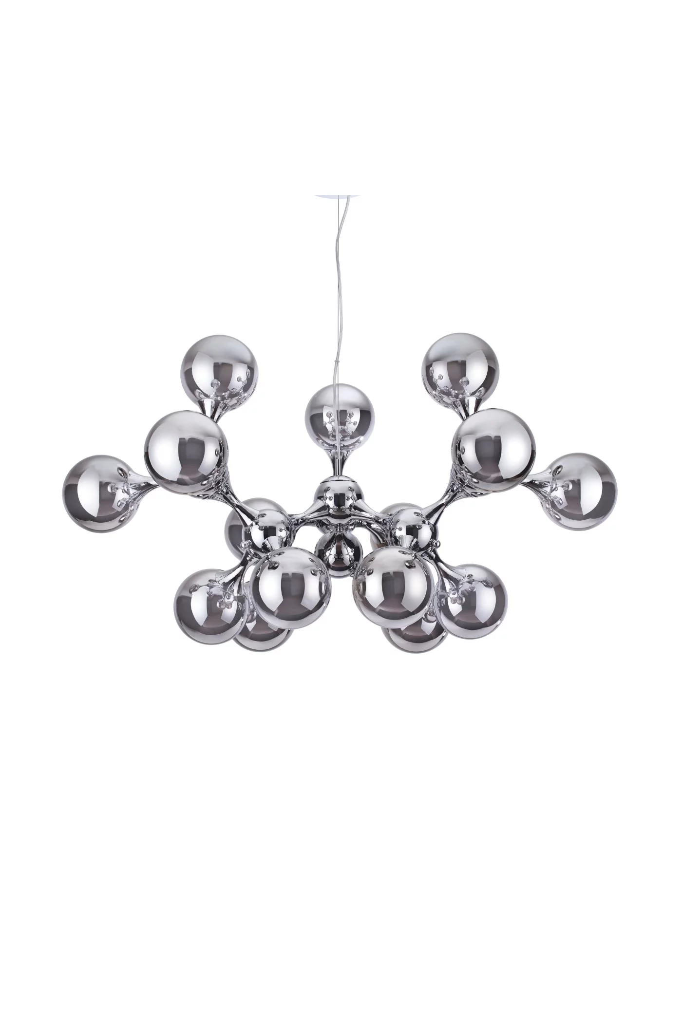   
                        
                        Люстра IDEAL LUX (Италия) 22886    
                         В стиле Модерн, Хай-тек.  
                        Тип источника света: светодиодная лампа, сменная.                         Форма: Круг, Молекула.                         Цвета плафонов и подвесок: Прозрачный.                         Материал: Стекло.                          фото 1