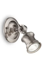   
                        Бра IDEAL LUX (Італія) 22917    
                         у стилі Хай-тек.  
                        Тип джерела світла: світлодіодна лампа, змінна.                                                 Кольори плафонів і підвісок: Нікель/Хром.                         Матеріал: Метал.                          фото 1