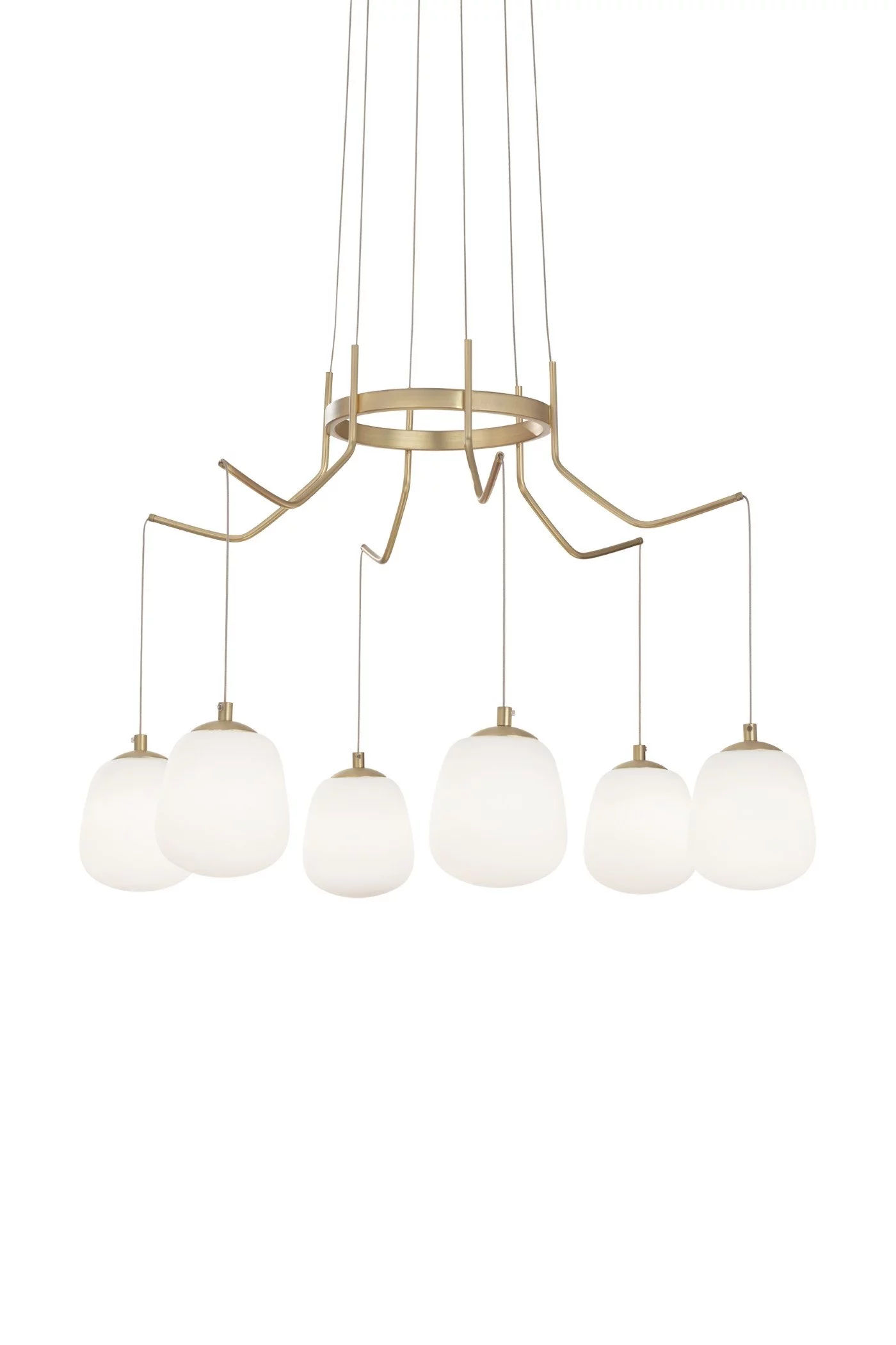   
                        
                        Люстра IDEAL LUX (Італія) 22922    
                         У стилі Модерн.  
                        Тип джерела світла: світлодіодна лампа, змінна.                         Форма: Коло.                         Кольори плафонів і підвісок: Білий.                         Матеріал: Скло.                          фото 1