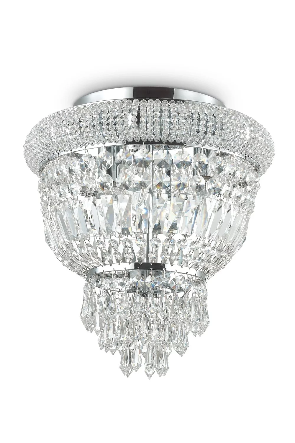   
                        
                        Кришталева люстра IDEAL LUX (Італія) 22941    
                         У стилі Класика.  
                        Тип джерела світла: світлодіодна лампа, змінна.                         Форма: Коло.                         Кольори плафонів і підвісок: Прозорий.                         Матеріал: Кришталь.                          фото 1
