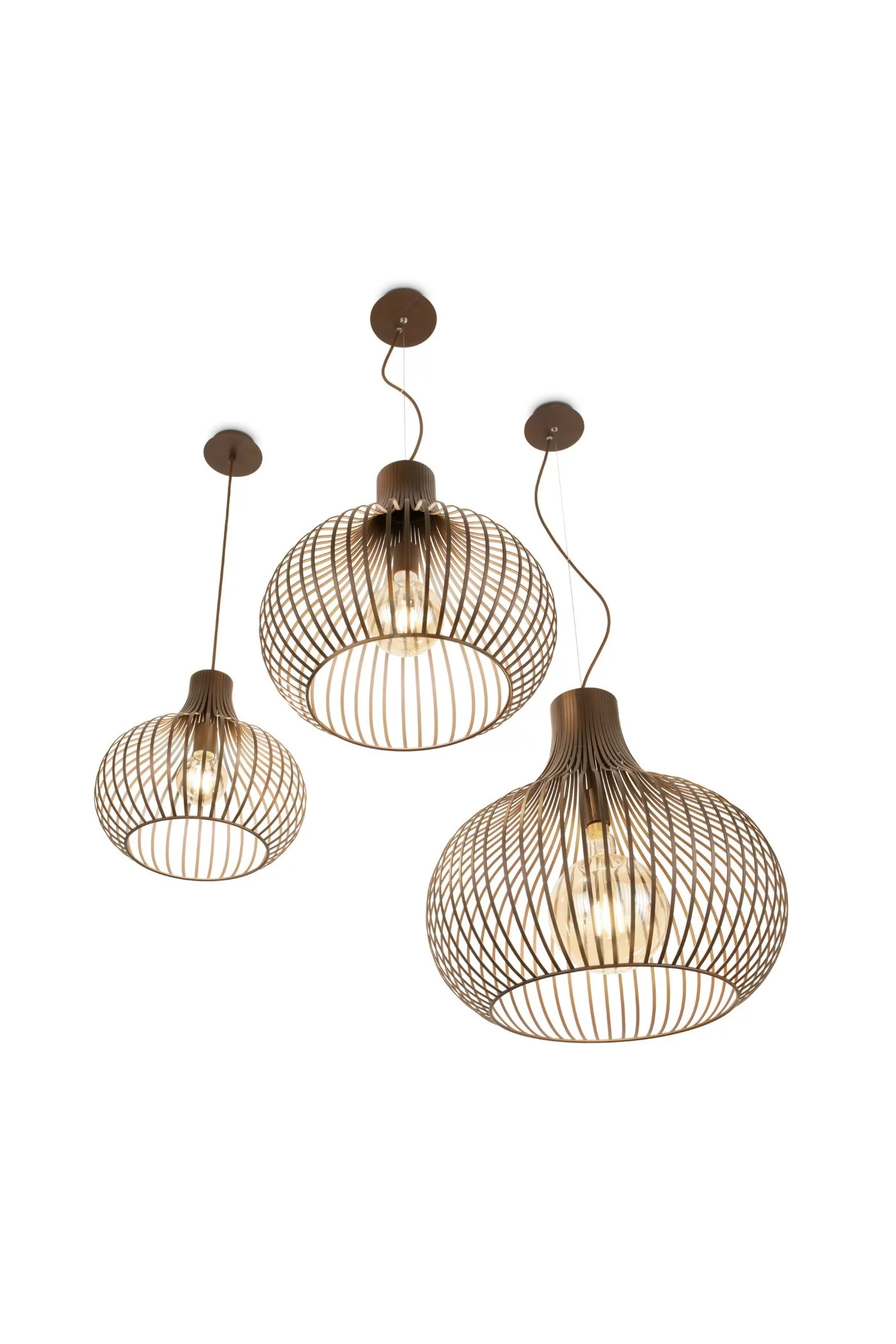   
                        
                        Люстра IDEAL LUX (Італія) 22985    
                         У стилі Модерн.  
                        Тип джерела світла: світлодіодна лампа, змінна.                         Форма: Куля.                         Кольори плафонів і підвісок: Коричневий.                         Матеріал: Метал.                          фото 2