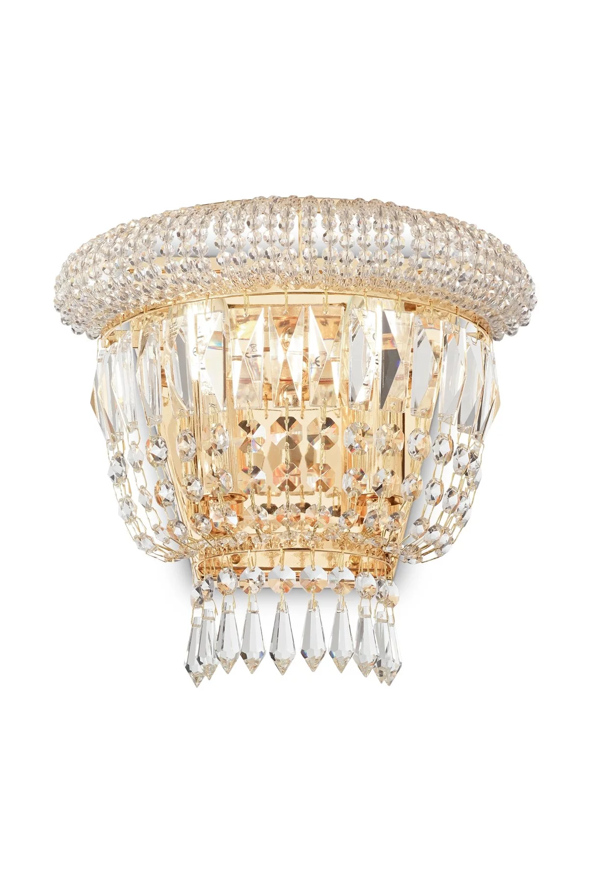  
                        
                        Кришталеве бра IDEAL LUX (Італія) 22989    
                         У стилі Класика.  
                        Тип джерела світла: світлодіодна лампа, змінна.                                                 Кольори плафонів і підвісок: Прозорий.                         Матеріал: Кришталь.                          фото 1