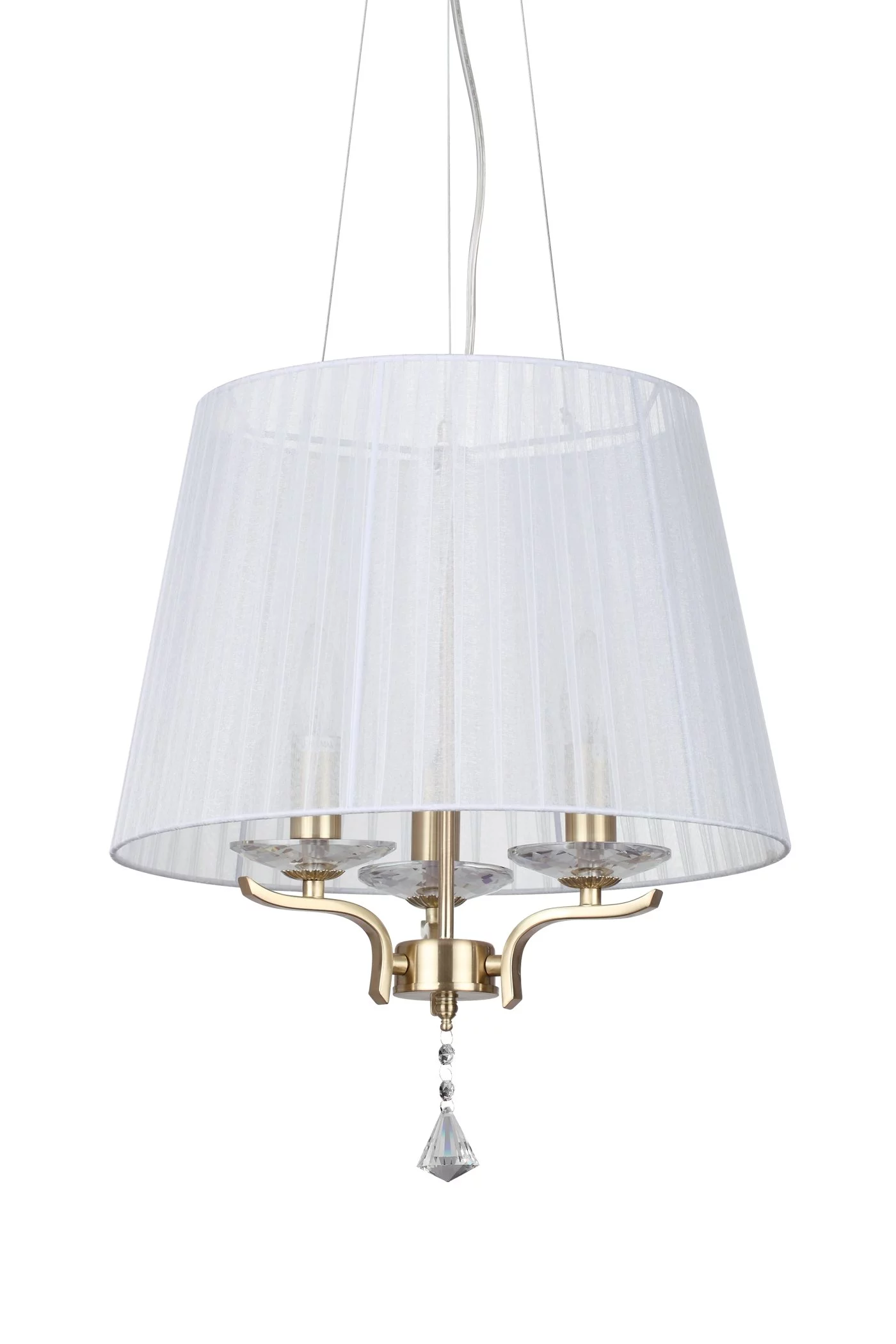   
                        
                        Люстра IDEAL LUX (Італія) 23039    
                         У стилі Класика.  
                        Тип джерела світла: світлодіодна лампа, змінна.                         Форма: Коло.                         Кольори плафонів і підвісок: Білий.                         Матеріал: Тканина.                          фото 1