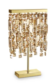   
                        
                        Настольная лампа IDEAL LUX (Италия) 23071    
                         в стиле Арт-деко.  
                        Тип источника света: светодиодная лампа, сменная.                                                 Цвета плафонов и подвесок: Прозрачный.                         Материал: Хрусталь.                          фото 1