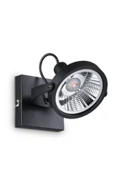   
                        
                        Точечный светильник IDEAL LUX (Италия) 23084    
                         в стиле Лофт.  
                        Тип источника света: светодиодная лампа, сменная.                         Форма: Круг.                         Цвета плафонов и подвесок: Черный.                         Материал: Металл.                          фото 1