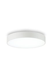   
                        Світильник стельовий IDEAL LUX (Італія) 23115    
                         у стилі скандинавський.  
                        Тип джерела світла: вбудовані світлодіоди led.                         Форма: коло.                         Кольори плафонів і підвісок: білий.                         Матеріал: пластик.                          фото 1