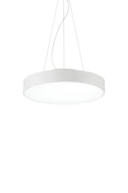   
                        Люстра IDEAL LUX (Італія) 23146    
                         у стилі скандинавський.  
                        Тип джерела світла: вбудовані світлодіоди led.                         Форма: коло, циліндр.                         Кольори плафонів і підвісок: білий.                         Матеріал: пластик.                          фото 1