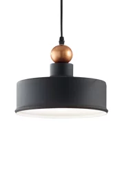   
                        
                        Люстра IDEAL LUX (Італія) 23147    
                         У стилі Лофт.  
                        Тип джерела світла: світлодіодна лампа, змінна.                         Форма: Циліндр.                         Кольори плафонів і підвісок: Чорний.                         Матеріал: Метал.                          фото 1