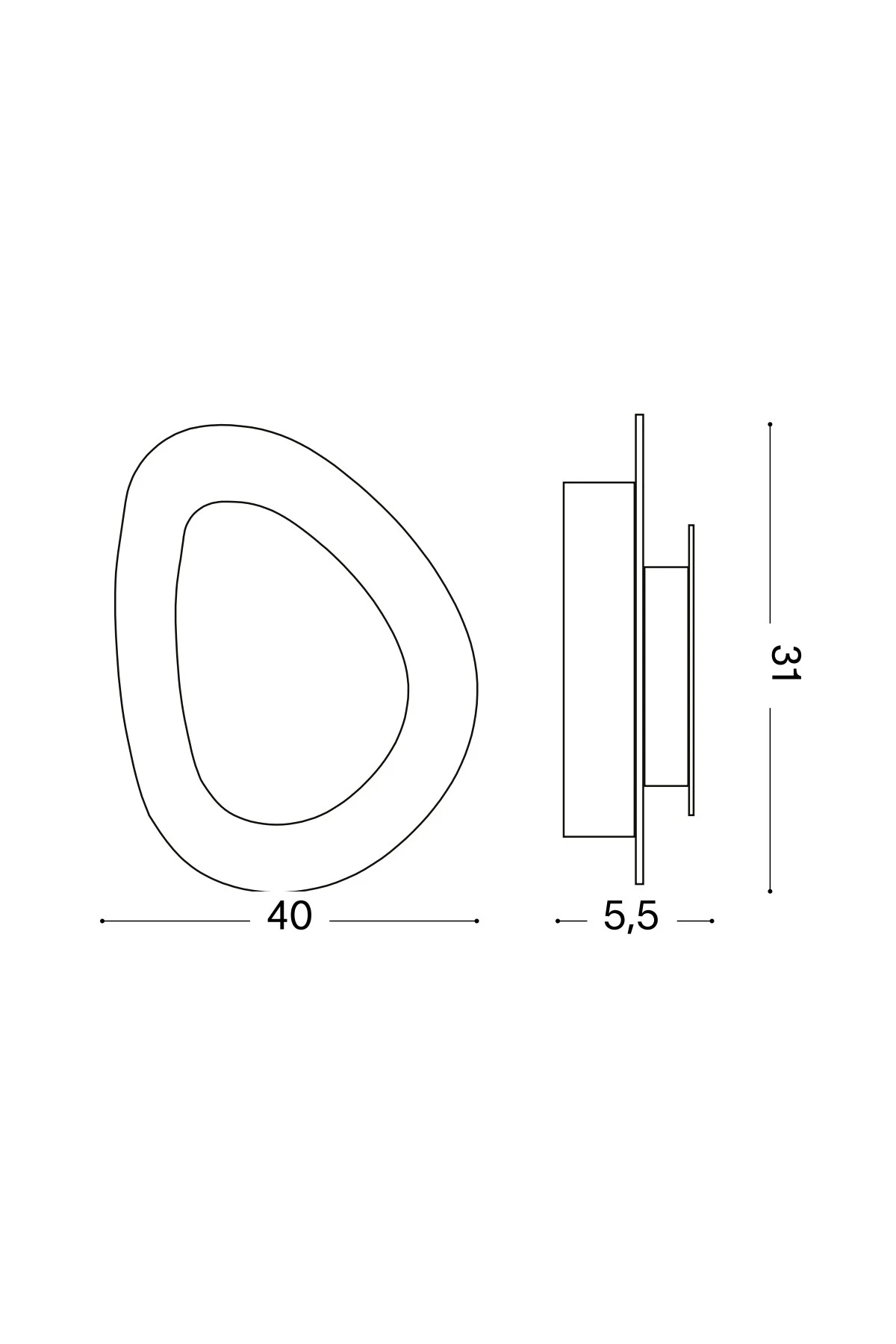   
                        
                        Світильник стельовий IDEAL LUX (Італія) 23198    
                         у стилі Скандинавський.  
                        Тип джерела світла: вбудований led-модуль, незмінний.                         Форма: Асиметрична.                         Кольори плафонів і підвісок: Білий.                         Матеріал: Метал.                          фото 2