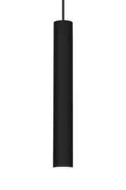   
                        Люстра IDEAL LUX (Італія) 23254    
                         у стилі лофт.  
                        Тип джерела світла: вбудовані світлодіоди led.                         Форма: циліндр.                         Кольори плафонів і підвісок: чорний.                         Матеріал: алюміній.                          фото 1