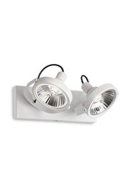   
                        Світильник IDEAL LUX (Італія) 23291    
                         у стилі лофт.  
                        Тип джерела світла: cвітлодіодні led, галогенні.                         Форма: прямокутник.                         Кольори плафонів і підвісок: білий.                         Матеріал: метал.                          фото 1