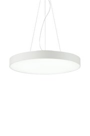   
                        Люстра IDEAL LUX (Італія) 23293    
                         у стилі скандинавський.  
                        Тип джерела світла: вбудовані світлодіоди led.                         Форма: коло.                         Кольори плафонів і підвісок: білий.                         Матеріал: пластик.                          фото 1