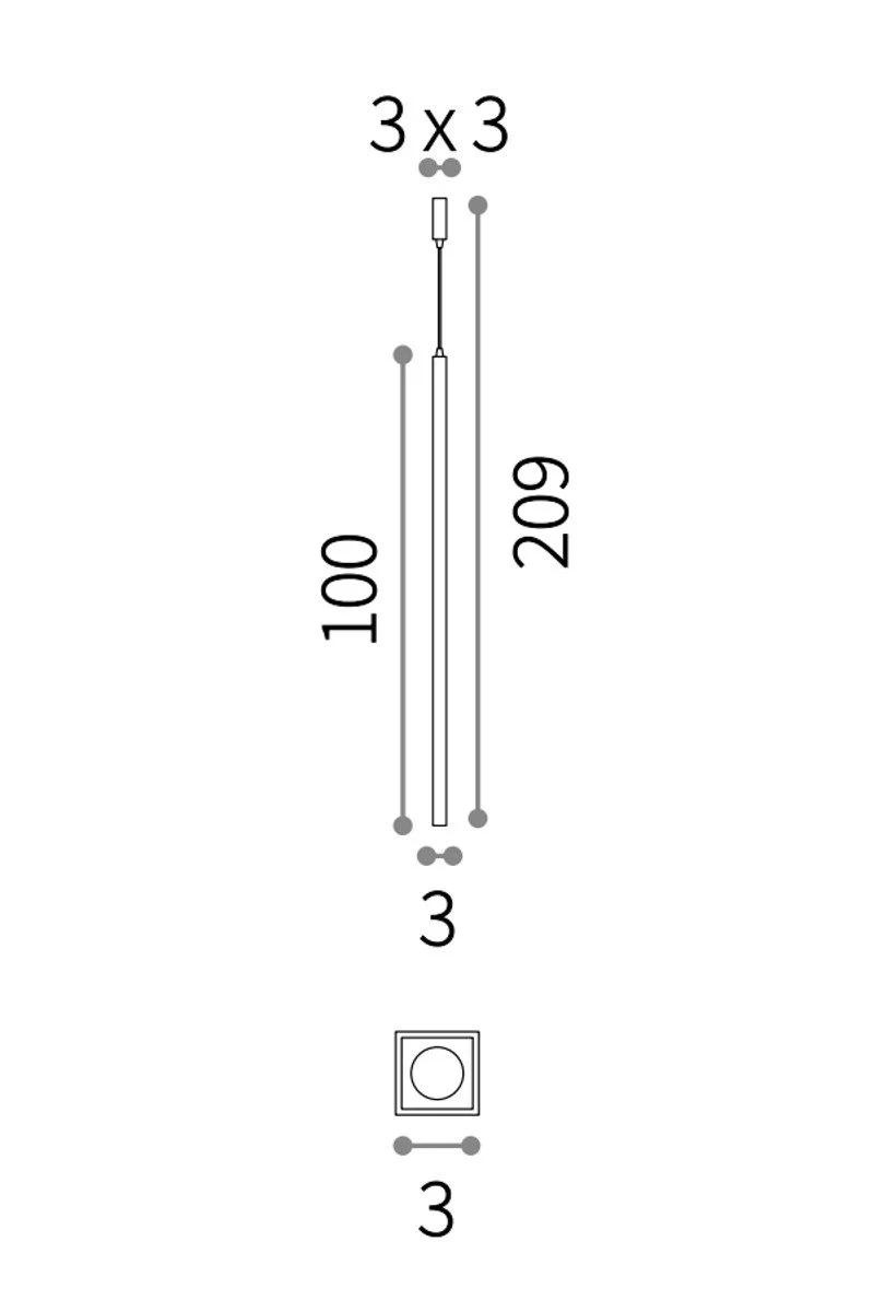  
                        
                        Люстра IDEAL LUX (Італія) 23295    
                         У стилі Лофт.  
                        Тип джерела світла: вбудований led-модуль, незмінний.                         Форма: Квадрат.                         Кольори плафонів і підвісок: Чорний.                         Матеріал: Метал.                          фото 2
