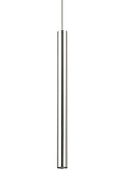   
                        Люстра IDEAL LUX (Італія) 23301    
                         у стилі лофт.  
                        Тип джерела світла: вбудовані світлодіоди led.                         Форма: коло.                         Кольори плафонів і підвісок: нікель/хром.                         Матеріал: метал.                          фото 1