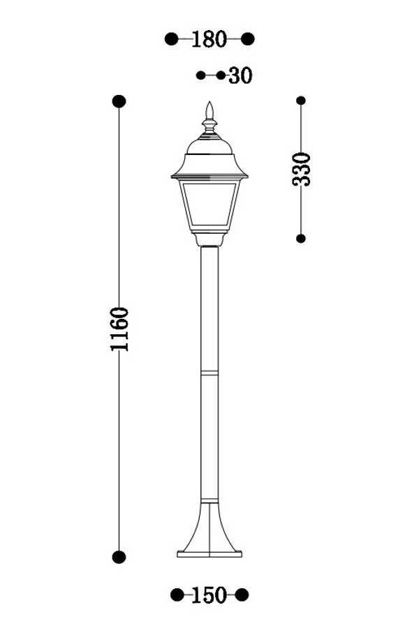   
                        Світильник вуличний MAYTONI (Німеччина) 23551    
                         у стилі класика.  
                        Тип джерела світла: cвітлодіодні led, енергозберігаючі, розжарювання.                                                 Кольори плафонів і підвісок: прозорий.                         Матеріал: скло.                          фото 2