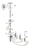   
                        
                        Люстра MAYTONI (Німеччина) 23554    
                         у стилі Прованс.  
                        Тип джерела світла: світлодіодна лампа, змінна.                         Форма: Коло.                                                                          фото 4