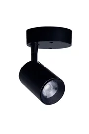   
                        Точечный светильник NOWODVORSKI  (Польша) 23603    
                         в стиле Хай-тек.  
                        Тип источника света: встроенный led-модуль, несъемный.                         Форма: Цилиндр.                         Цвета плафонов и подвесок: Черный.                         Материал: Пластик.                          фото 1