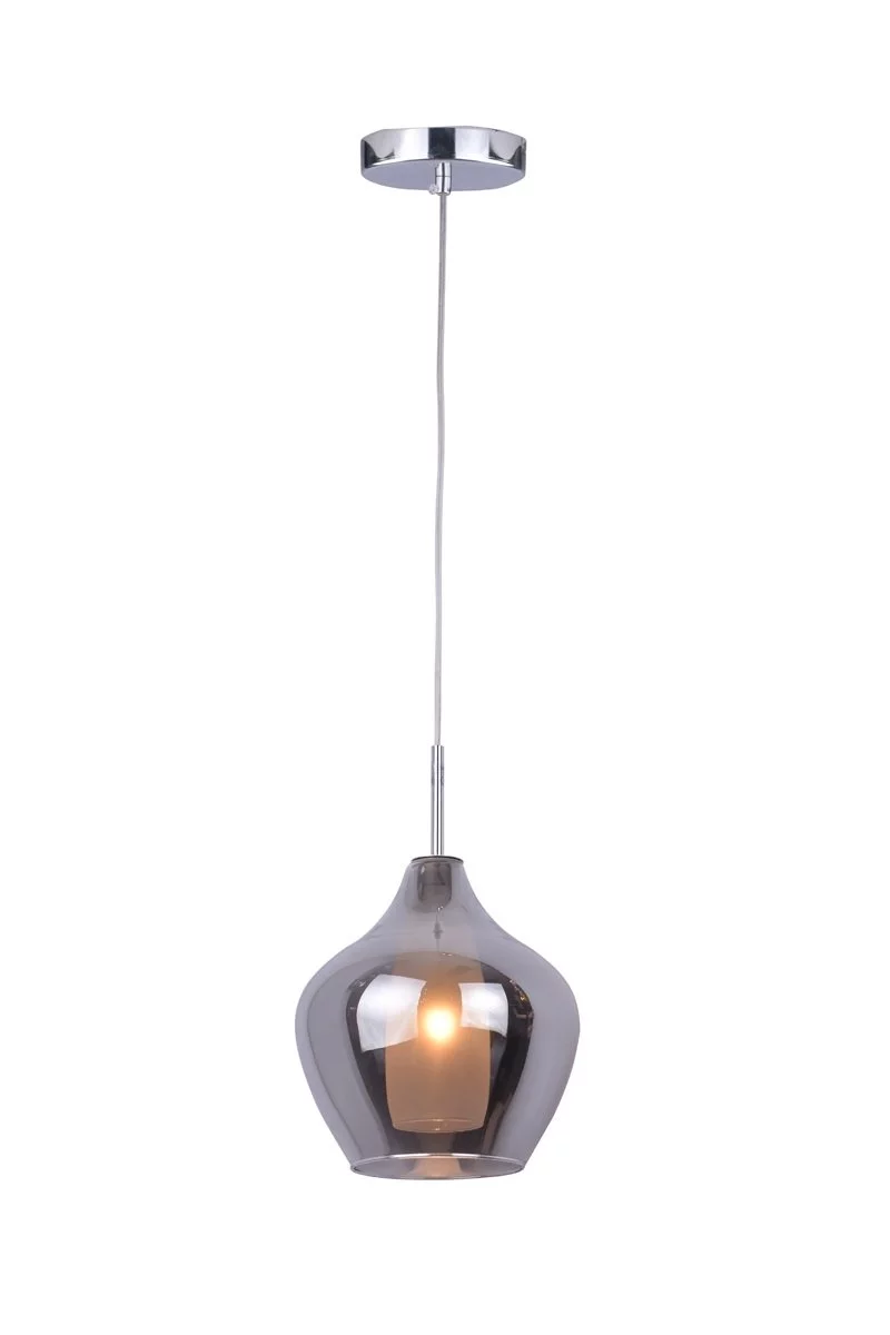   
                        
                        Люстра AZZARDO (Польща) 23651    
                         у стилі Модерн.  
                        Тип джерела світла: світлодіодна лампа, змінна.                         Форма: Коло.                         Кольори плафонів і підвісок: Сірий.                         Матеріал: Скло.                          фото 1