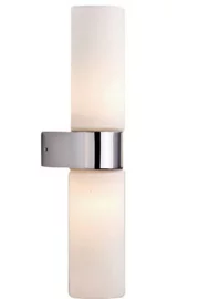   
                        Светильник для ванной AZZARDO  (Польша) 23906    
                         в стиле Модерн.  
                        Тип источника света: светодиодная лампа, сменная.                                                 Цвета плафонов и подвесок: Бежевый.                         Материал: Стекло.                          фото 1
