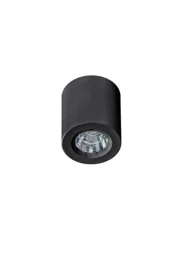   
                        Точковий світильник AZZARDO (Польща) 24101    
                         у стилі лофт.  
                        Тип джерела світла: вбудовані світлодіоди led.                         Форма: циліндр.                         Кольори плафонів і підвісок: чорний.                         Матеріал: алюміній.                          фото 1