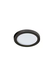   
                        Точковий світильник AZZARDO (Польща) 24105    
                         у стилі лофт.  
                        Тип джерела світла: вбудовані світлодіоди led.                         Форма: коло.                         Кольори плафонів і підвісок: чорний.                         Матеріал: акрил.                          фото 1