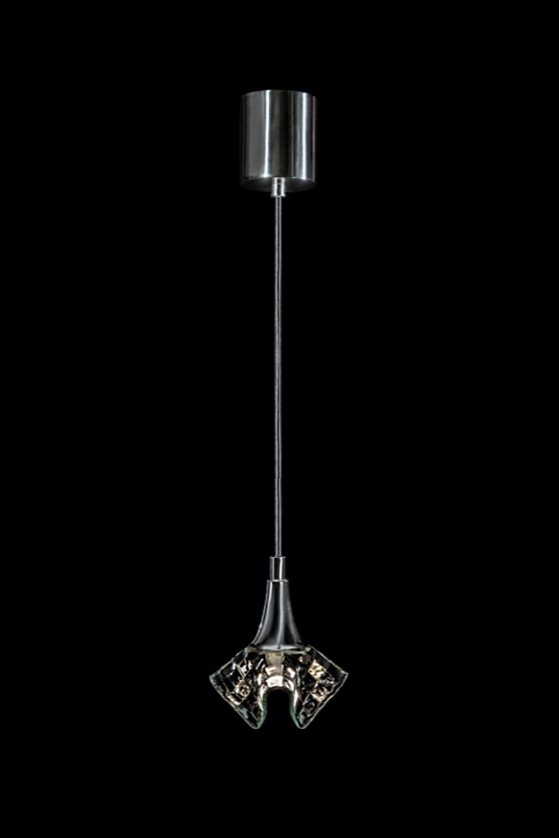   
                        
                        Люстра ARTGLASS (Чехія) 24223    
                         У стилі Флористика.  
                        Тип джерела світла: світлодіодна лампа, змінна.                         Форма: Коло.                         Кольори плафонів і підвісок: Прозорий.                         Матеріал: Скло.                          фото 3