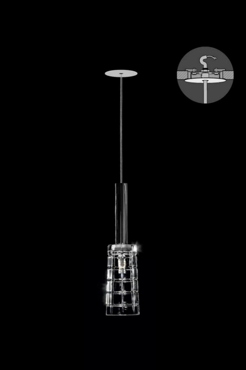   
                        
                        Люстра ARTGLASS (Чехія) 24236    
                         У стилі Модерн.  
                        Тип джерела світла: світлодіодна лампа, змінна.                         Форма: Циліндр.                         Кольори плафонів і підвісок: Прозорий.                         Матеріал: Скло.                          фото 3