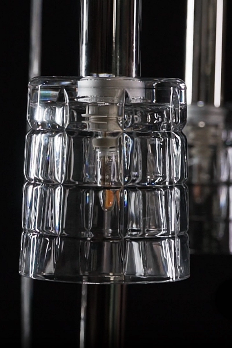   
                        
                        Люстра ARTGLASS (Чехія) 24236    
                         У стилі Модерн.  
                        Тип джерела світла: світлодіодна лампа, змінна.                         Форма: Циліндр.                         Кольори плафонів і підвісок: Прозорий.                         Матеріал: Скло.                          фото 5