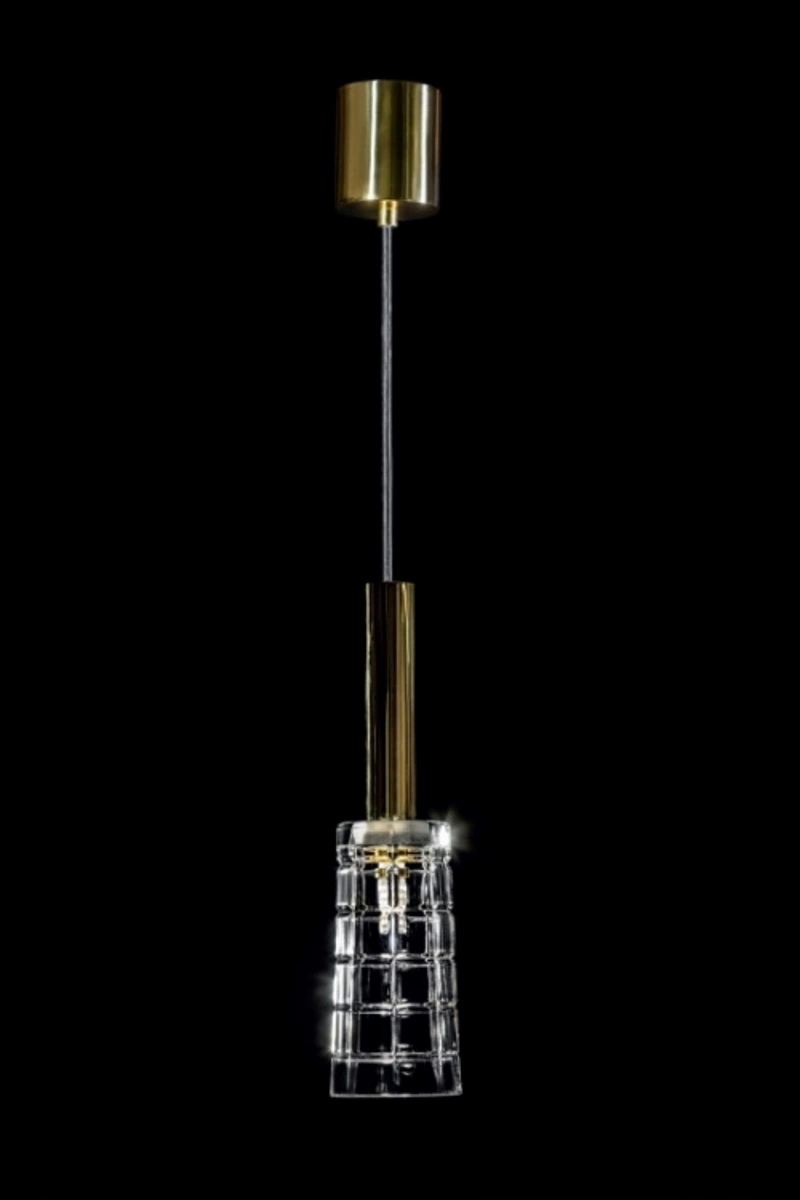   
                        
                        Люстра ARTGLASS (Чехия) 24238    
                         В стиле Модерн.  
                        Тип источника света: светодиодная лампа, сменная.                         Форма: Цилиндр.                         Цвета плафонов и подвесок: Прозрачный.                         Материал: Стекло.                          фото 2
