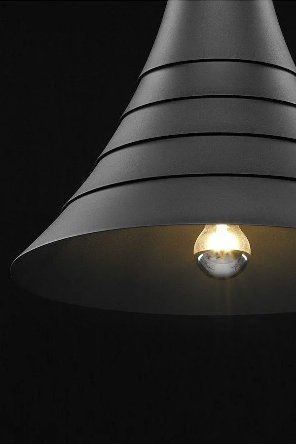   
                        Люстра SLV (Німеччина) 24428    
                         у стилі Лофт.  
                        Тип джерела світла: світлодіодна лампа, змінна.                         Форма: Коло.                         Кольори плафонів і підвісок: Чорний.                         Матеріал: Сталь.                          фото 3