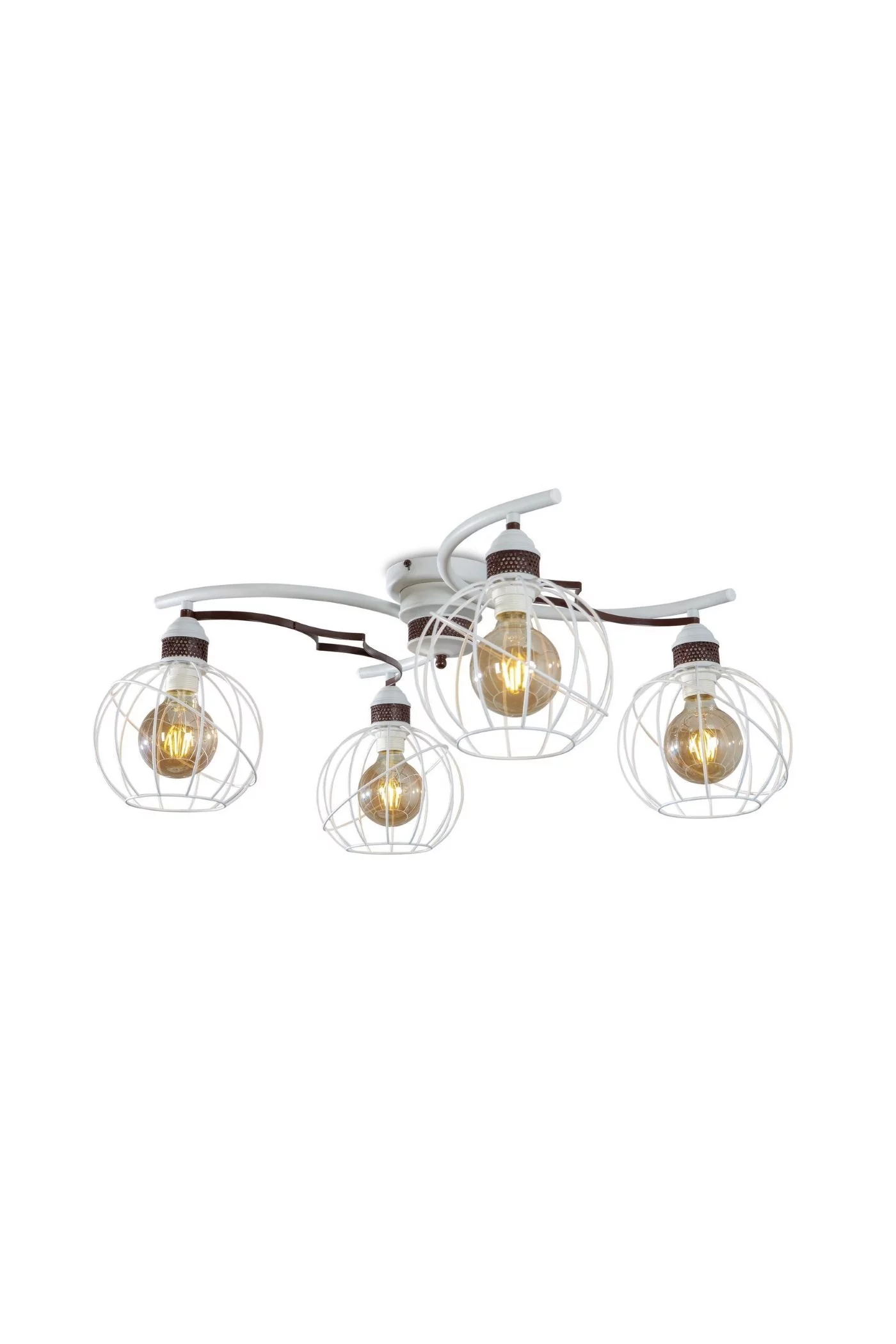   
                        
                        Люстра NB LIGHT (Україна) 24577    
                         У стилі Лофт.  
                        Тип джерела світла: світлодіодна лампа, змінна.                         Форма: Коло.                         Кольори плафонів і підвісок: Білий.                         Матеріал: Метал.                          фото 3