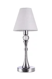   
                        
                        Настольная лампа L4Y (Германия) 24976    
                         в стиле Модерн.  
                        Тип источника света: светодиодная лампа, сменная.                                                 Цвета плафонов и подвесок: Белый.                         Материал: Ткань.                          фото 1