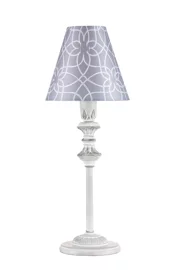   
                        
                        Настільна лампа L4Y (Німеччина) 25066    
                         у стилі Прованс.  
                        Тип джерела світла: світлодіодна лампа, змінна.                                                 Кольори плафонів і підвісок: Рожевий, Білий, Малюнок.                         Матеріал: Тканина.                          фото 1
