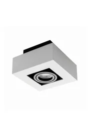   
                        
                        Точковий світильник KANLUX (Польща) 25175    
                         у стилі Лофт.  
                        Тип джерела світла: світлодіодна лампа, змінна.                         Форма: Квадрат.                         Кольори плафонів і підвісок: Білий, Чорний.                         Матеріал: Алюміній.                          фото 1