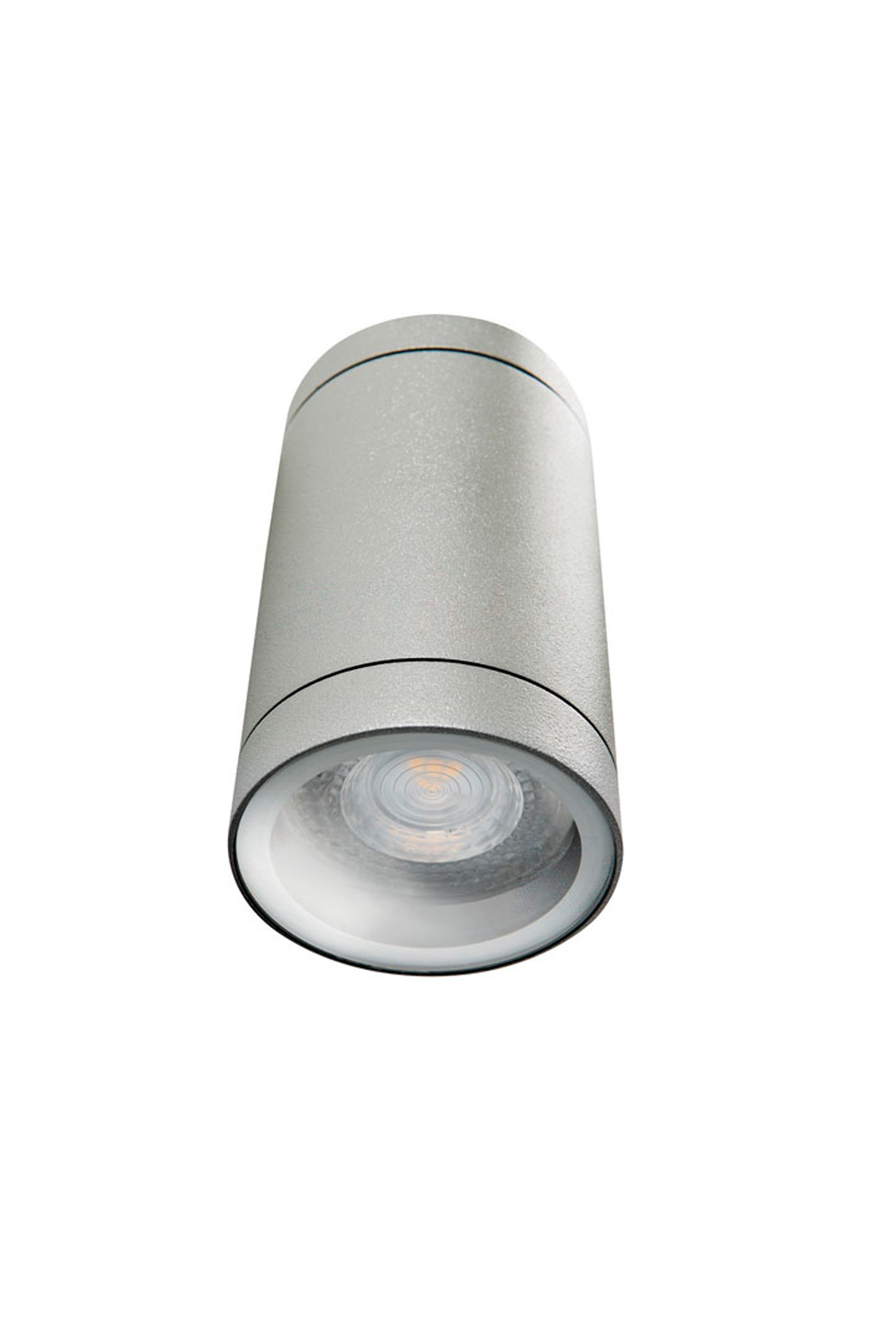   
                        Точковий світильник KANLUX (Польща) 25181    
                         у стилі лофт.  
                        Тип джерела світла: cвітлодіодні led, галогенні.                         Форма: циліндр.                         Кольори плафонів і підвісок: сірий, прозорий.                         Матеріал: алюміній, скло.                          фото 1