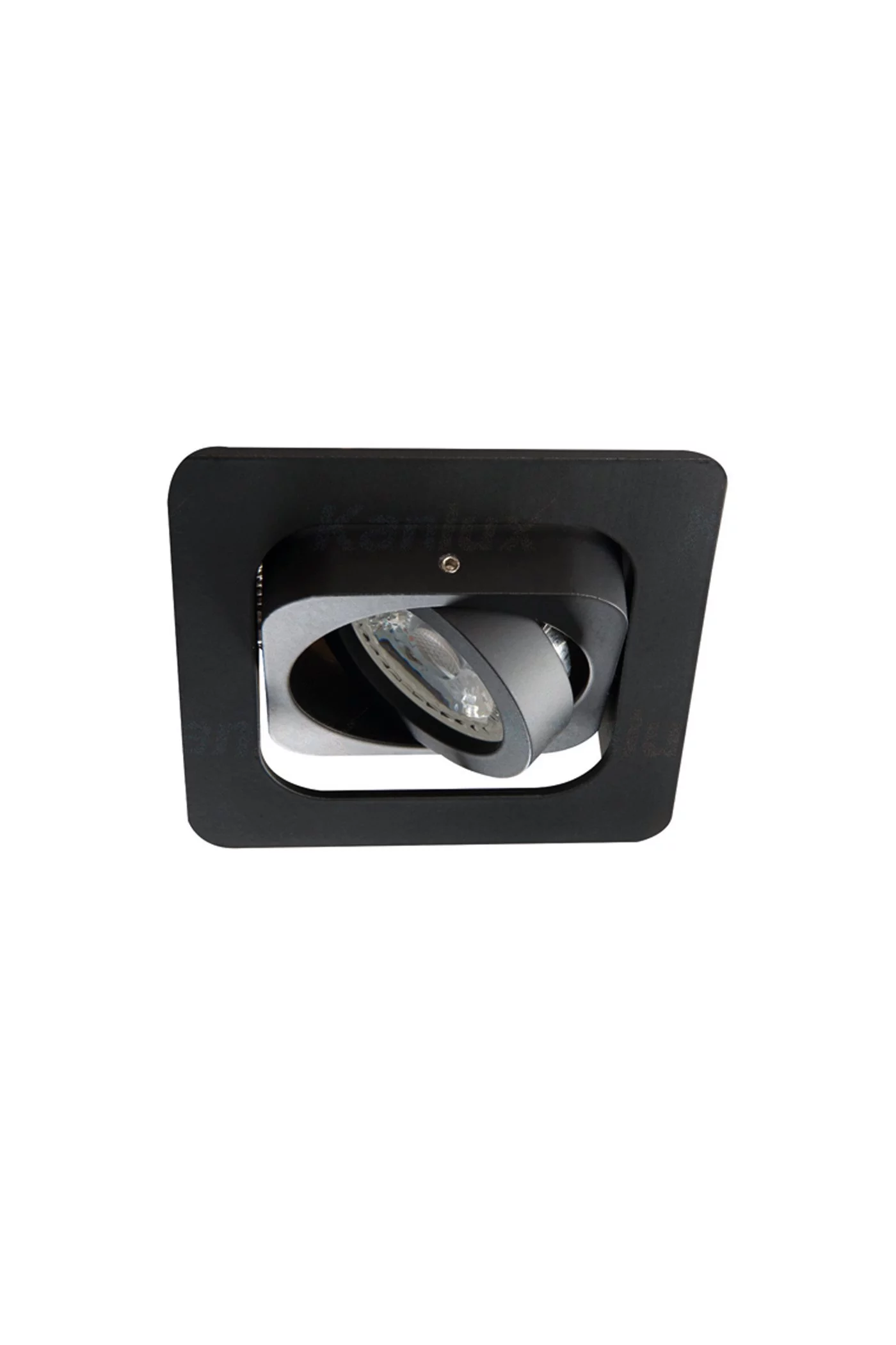   
                        
                        Точечный светильник KANLUX (Польша) 25194    
                         в стиле Хай-тек.  
                        Тип источника света: светодиодная лампа, сменная.                         Форма: Квадрат.                         Цвета плафонов и подвесок: Черный.                         Материал: Алюминий.                          фото 1