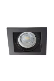   
                        Точковий світильник KANLUX (Польща) 25206    
                         у стилі Хай-тек.  
                        Тип джерела світла: cвітлодіодні led, галогенні.                         Форма: Квадрат.                         Кольори плафонів і підвісок: Чорний, Прозорий.                         Матеріал: Алюміній, Скло.                          фото 1