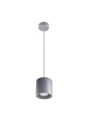   
                        Люстра KANLUX (Польща) 25209    
                         у стилі Модерн.  
                        Тип джерела світла: світлодіодна лампа, змінна.                         Форма: Коло.                         Кольори плафонів і підвісок: Сірий.                         Матеріал: Алюміній.                          фото 1