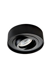   
                        Точковий світильник KANLUX (Польща) 25263    
                         у стилі хай-тек.  
                                                Форма: коло.                         Кольори плафонів і підвісок: чорний.                         Матеріал: алюміній, сталь.                          фото 1