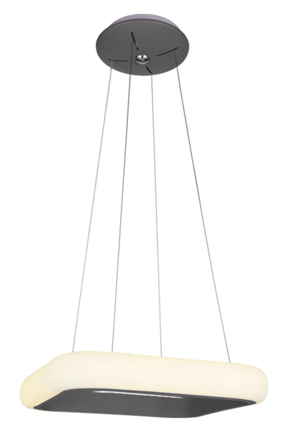   
                        Люстра WUNDERLICHT (Німеччина) 25314    
                         у стилі Хай-тек.  
                        Тип джерела світла: вбудований led-модуль, незмінний.                         Форма: Квадрат.                         Кольори плафонів і підвісок: Білий, Чорний.                         Матеріал: Акрил.                          фото 1