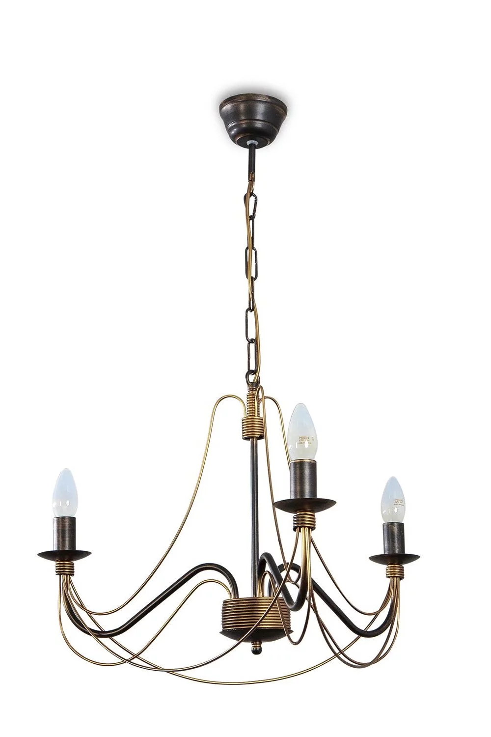   
                        
                        Люстра NB LIGHT (Украина) 25414    
                         В стиле Классика.  
                        Тип источника света: светодиодная лампа, сменная.                         Форма: Круг.                         Цвета плафонов и подвесок: Черный.                         Материал: Металл.                          фото 3