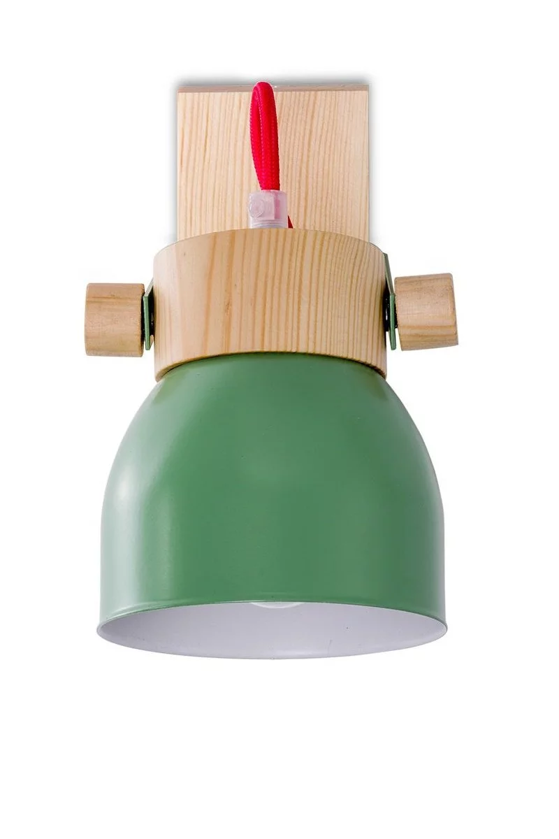   
                        
                        Бра NB LIGHT (Україна) 25468    
                         у стилі Лофт.  
                        Тип джерела світла: світлодіодна лампа, змінна.                                                 Кольори плафонів і підвісок: Зелений, Бежевий.                         Матеріал: Метал, Дерево.                          фото 2