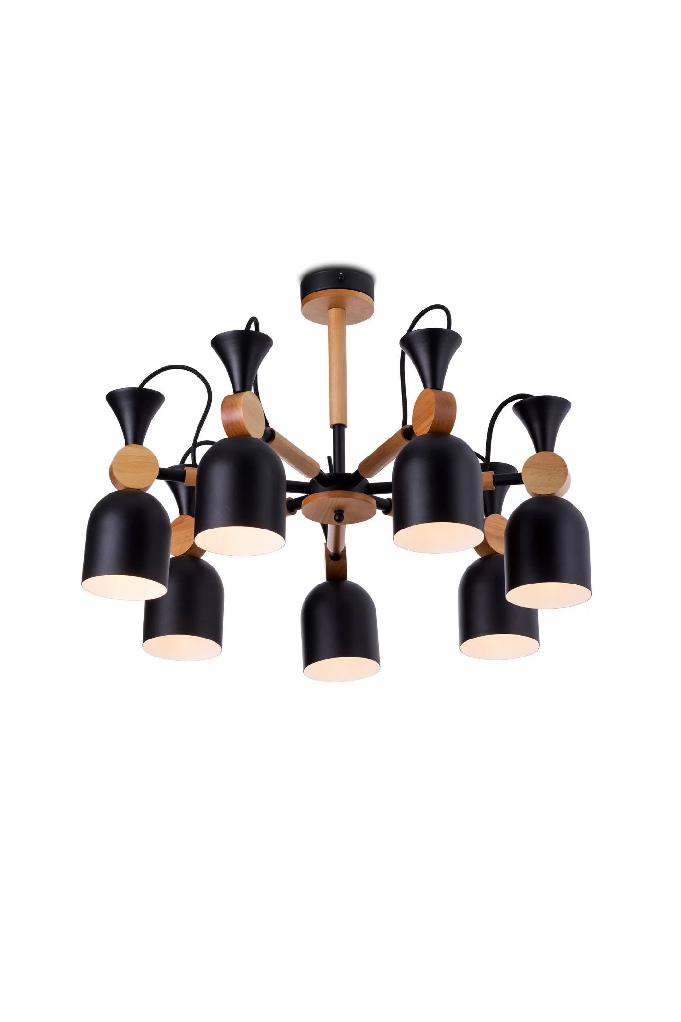   
                        
                        Люстра NB LIGHT (Україна) 25522    
                         У стилі Модерн.  
                        Тип джерела світла: світлодіодна лампа, змінна.                         Форма: Коло.                         Кольори плафонів і підвісок: Чорний, Коричневий.                         Матеріал: Метал, Дерево.                          фото 1