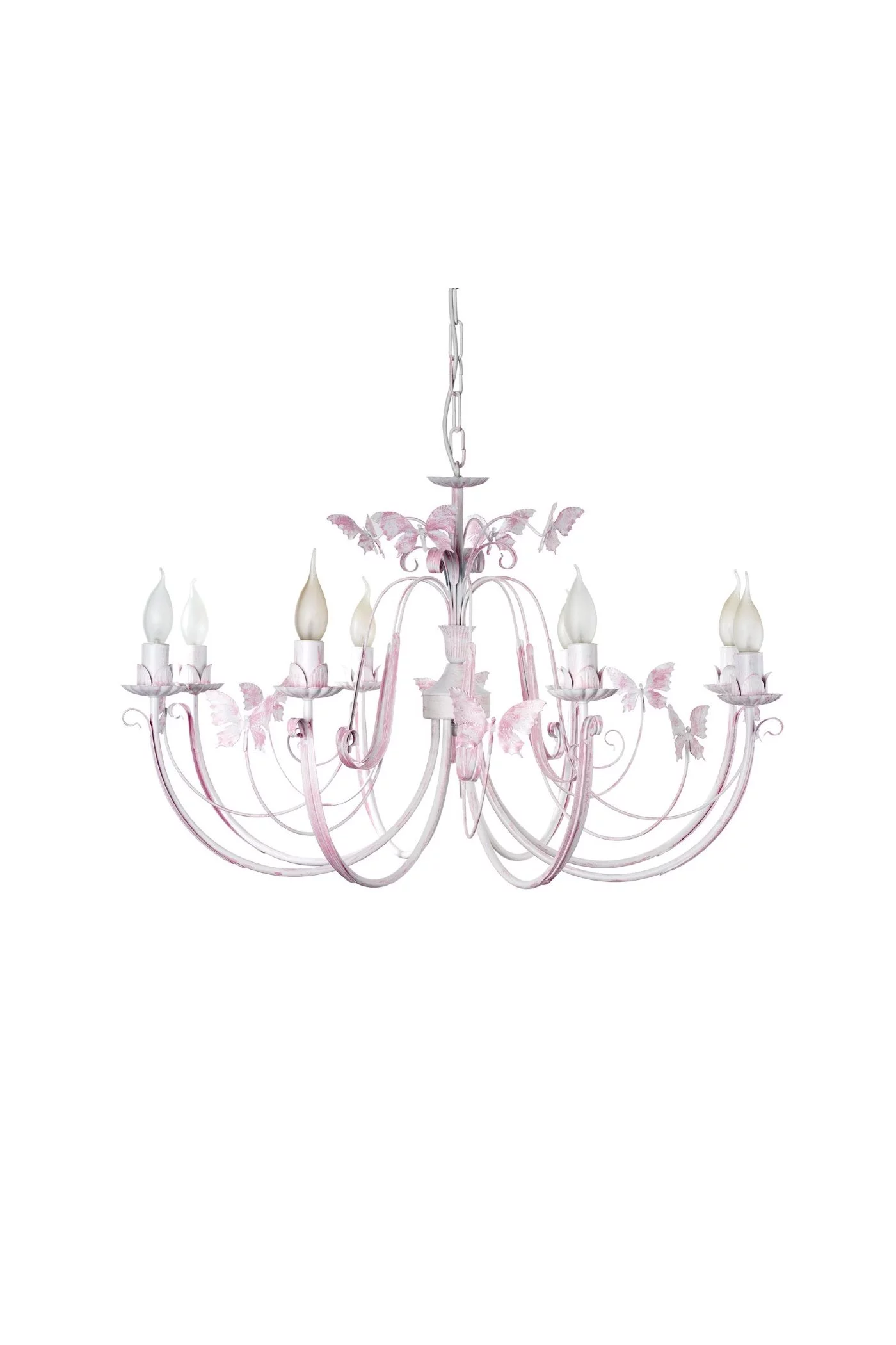  
                        
                        Люстра NB LIGHT (Украина) 25532    
                         В стиле Прованс.  
                        Тип источника света: светодиодная лампа, сменная.                         Форма: Круг.                         Цвета плафонов и подвесок: Белый, Розовый.                         Материал: Металл.                          фото 3