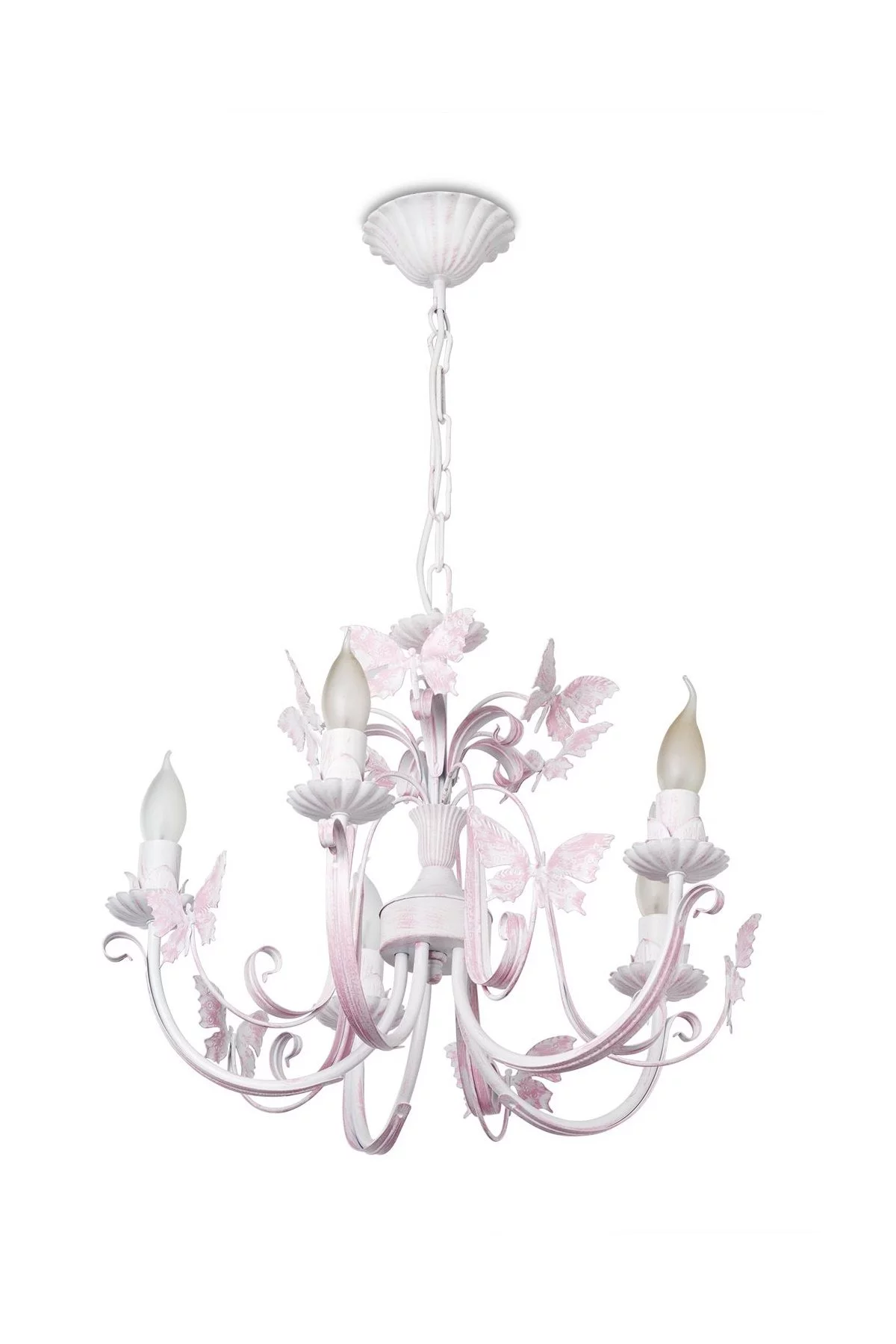   
                        
                        Люстра NB LIGHT (Украина) 25550    
                         В стиле Флористика.  
                        Тип источника света: светодиодная лампа, сменная.                         Форма: Круг.                         Цвета плафонов и подвесок: Белый, Розовый.                         Материал: Металл.                          фото 2
